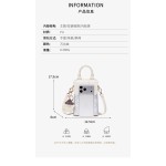广西壮锦非遗女包2026新款手机包女时尚百搭通勤手提斜挎两用小包